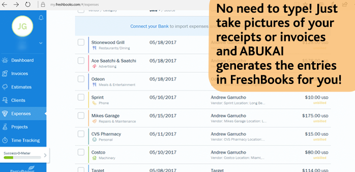 ABUKAI with FreshBooks