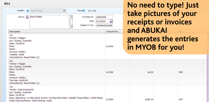 ABUKAI with MYOB AccountRight